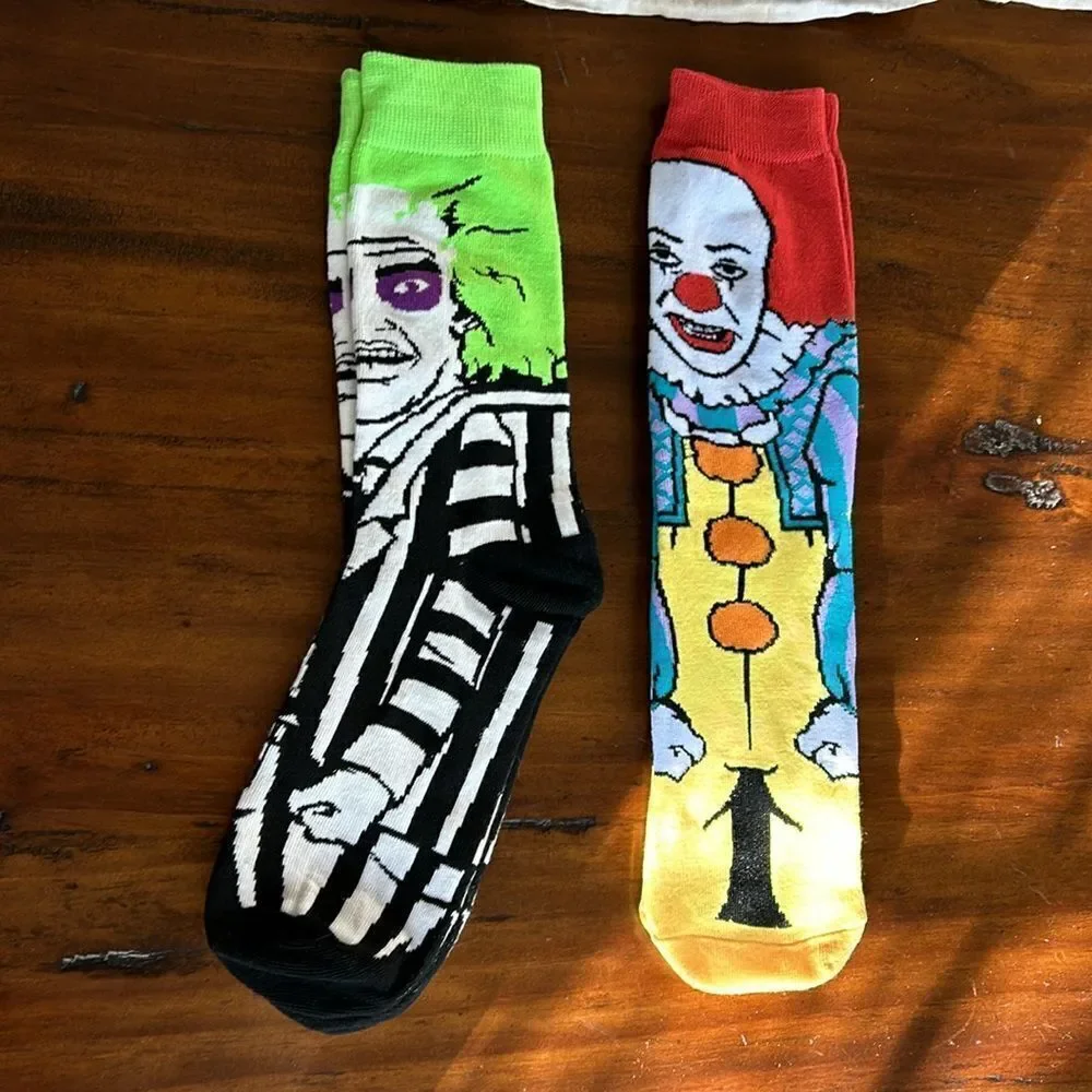 Socks unisex 2 pairs new Halloween motive